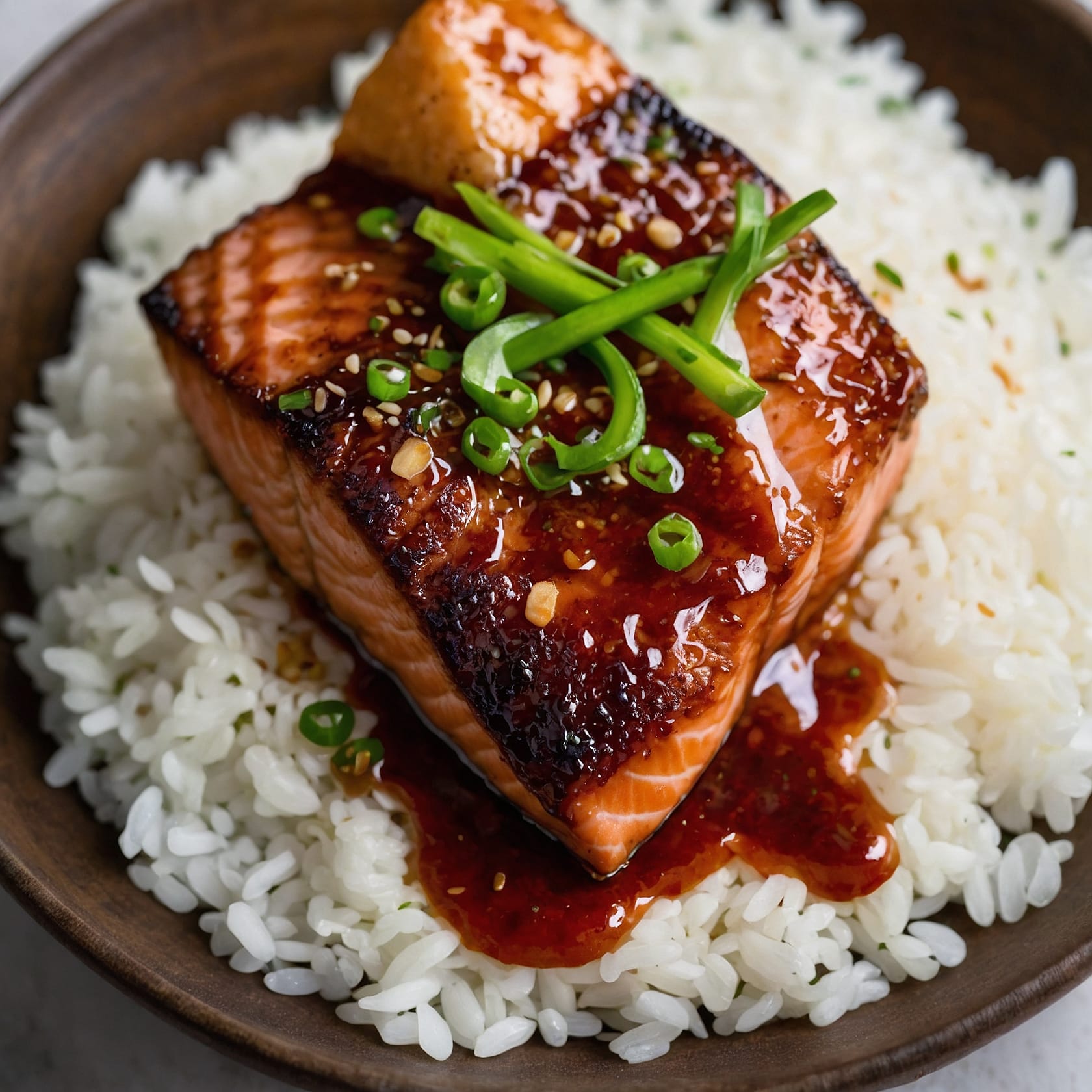 Gochujang salmon