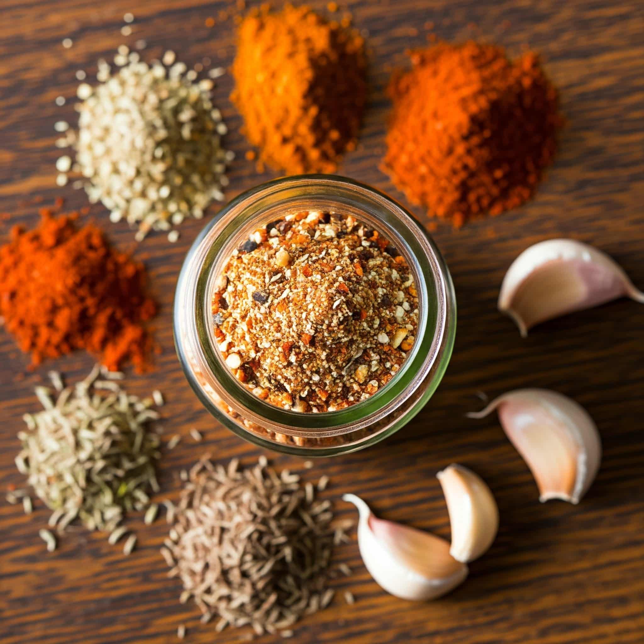 Homemade Chicken Taco Seasoning with Fresh Spices